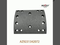 WG9231342069 Fabricante original WG9231342068 Revestimiento de frenos para camión Sinotruck Howo