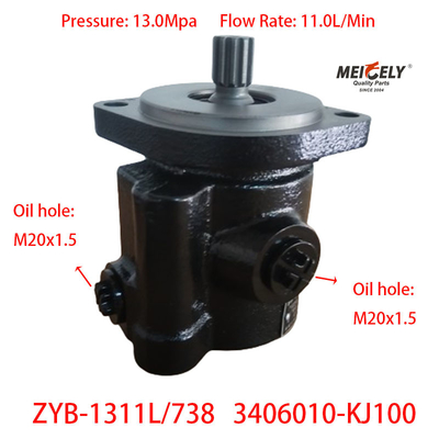 En stock nueva bomba de dirección de potencia ZYB-1311L/738 para Dongfeng Tianjin