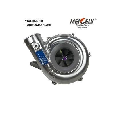 Turbocompresor RHE6 114400-3320 VA720015 114400-3320 E61CND-S0015G 6T611 Excavadora Hitachi EX200-5 con motor 6BG1T