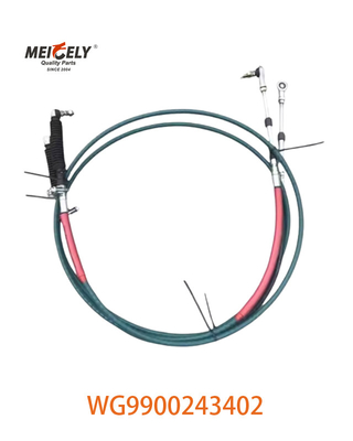 Buen rendimiento original WG9900243402 Cables de cambio de engranajes adecuados para Howo