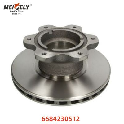 Repuestos Discos de freno Rotor de freno 6684230512 6684230312 Para camión Mercedes Benz