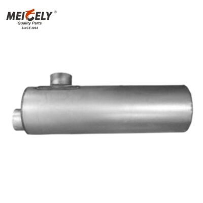 2ME3106A Muffler de escape de trabajo pesado de ajuste directo para camiones Mack con construcción de acero aluminizado
