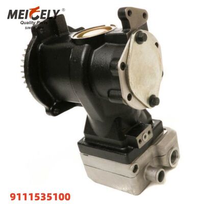 OEM 9111535100 Compresor de aire de cilindro único de trabajo pesado para el sistema de frenos de camiones MACK