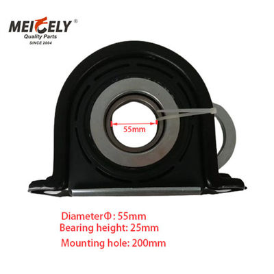 Rodamiento central del eje de transmisión de acero y caucho de 55 mm para camiones DAF/VOL-VO/IVE-CO