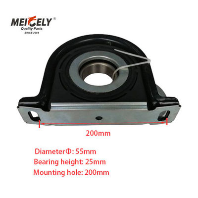 Rodamiento central del eje de transmisión de acero y caucho de 55 mm para camiones DAF/VOL-VO/IVE-CO