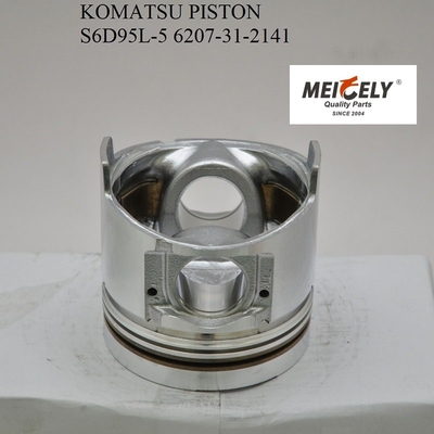 6207-31-2141 Komatsu Motor Diesel Parte de repuesto del pistón S6D95L-5