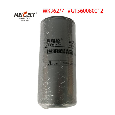 Stock WK962/7 para camión piezas de repuesto Filtro de combustible para SINOTRUK HOWO