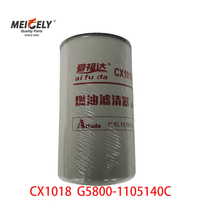 Stock CX1018 Camiones de excavadoras Partes Filtros de separadores de agua y combustible