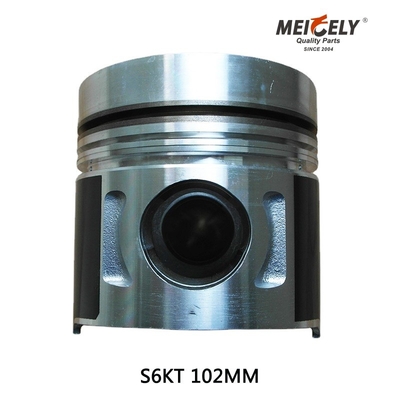 Para el motor de excavadora Excavator S6KT, el pistón alfin 37317-10200