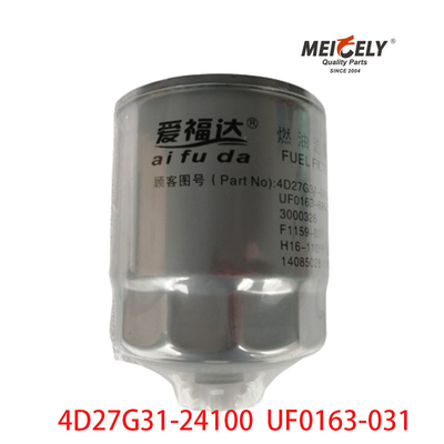 Las partes nuevas de las carretillas elevadoras 4D27G31-24100 Filtro de combustible UF0163-031