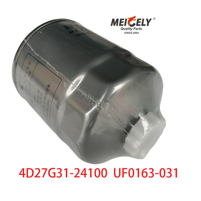 Las partes nuevas de las carretillas elevadoras 4D27G31-24100 Filtro de combustible UF0163-031