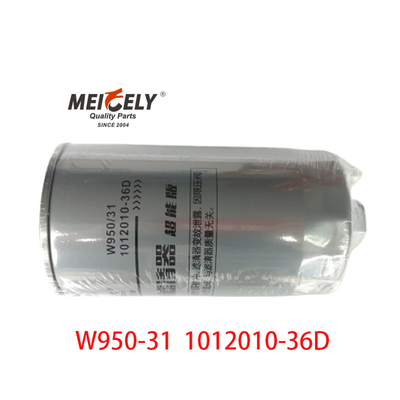 Las partes del motor del camión W950/31 Filtro de aceite por Faw Jiefang J5 J6
