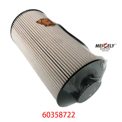 Filtro de diesel 60358722 Filtro de combustible Elemento de filtro para SANY
