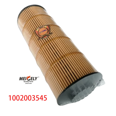 Elemento de filtro de aceite 1002003545 para el motor WP7 WP8