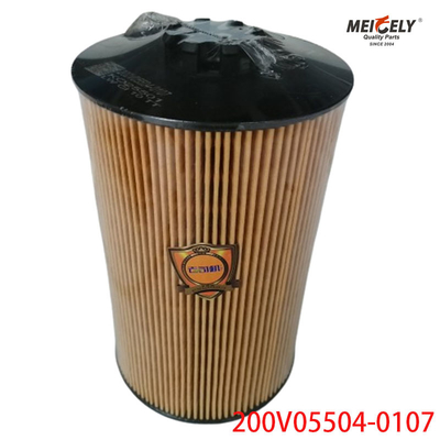 Motor diesel de stock 200V05504-0107 Filtro de aceite Sinotruk SITRAK T7H