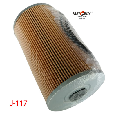 Componentes del motor de camión J-117 Elemento de filtro de aceite para camiones HINO