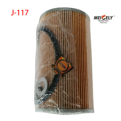Componentes del motor de camión J-117 Elemento de filtro de aceite para camiones HINO