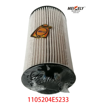 Stock 1105204E5233 Elemento de filtro de combustible para el JAC Jianghuai Junling