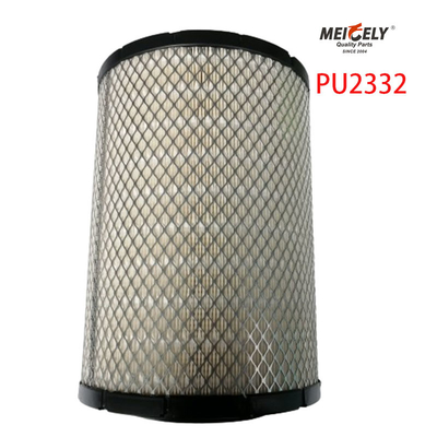 Filtro de aire de camión PU2332 para FAW Jiefang J6