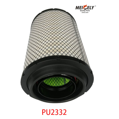 Filtro de aire de camión PU2332 para FAW Jiefang J6