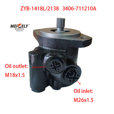 ZYB-1418L/2138 Bomba de dirección asistida para camiones pesados Hongyan