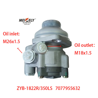 Sinotruk Howo Motor Parts 7077955632 Servo Dirección de la bomba