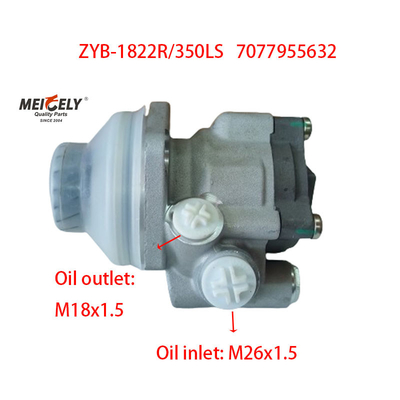 Sinotruk Howo Motor Parts 7077955632 Servo Dirección de la bomba