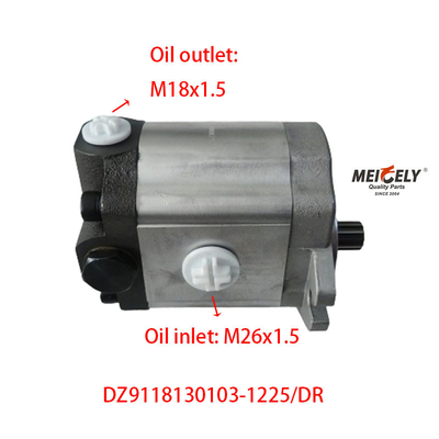 Bomba de dirección de potencia para el motor del camión pesado Shaanqi M11-310