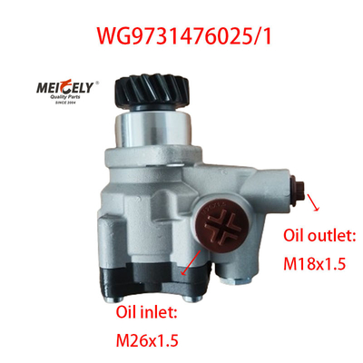 Pumpas de dirección de potencia WG9731476025/1 para camiones pesados Howo A7