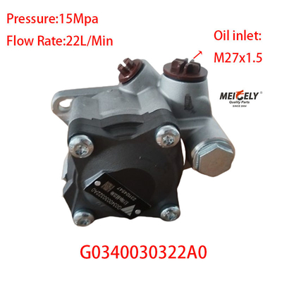 Venta en caliente G0340030322A0 Foton Auto Parts Dirección de la bomba de la llanta