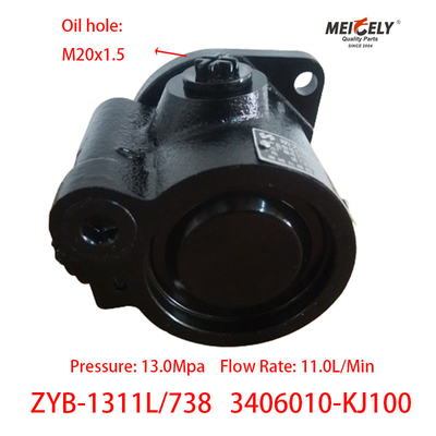 En stock nueva bomba de dirección de potencia ZYB-1311L/738 para Dongfeng Tianjin