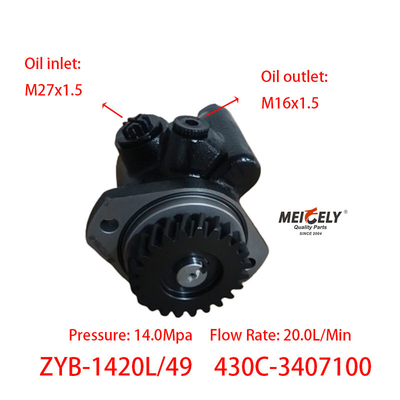 Stock 430C-3407100 Servo Dirección de la bomba para el motor 6108 Chenglong