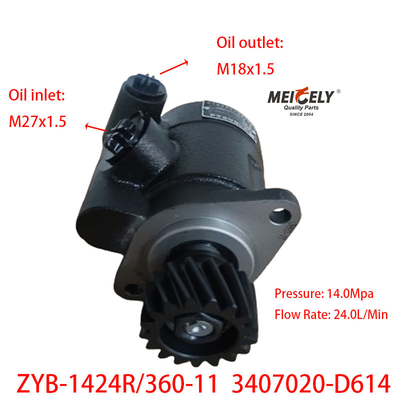 Pumpas de dirección de alta calidad 3407020-D614 Weichai WP10