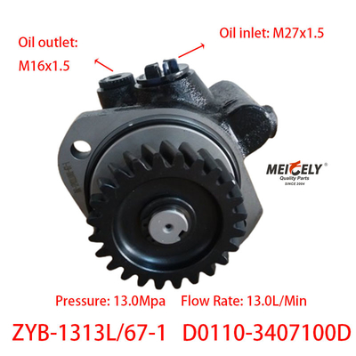 Stock Yuchai 4108 Cuatro cilindros de motor de dirección de la bomba de refuerzo