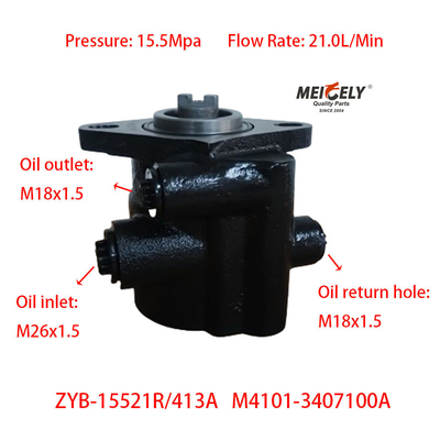 El motor de stock Yuchai 6M M4101-3407100A de la serie Yuchai es una bomba de dirección