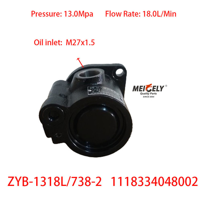 En el stock ZYB-1318L/738-2 Foton Ouman Dongfeng, la bomba de dirección asistida