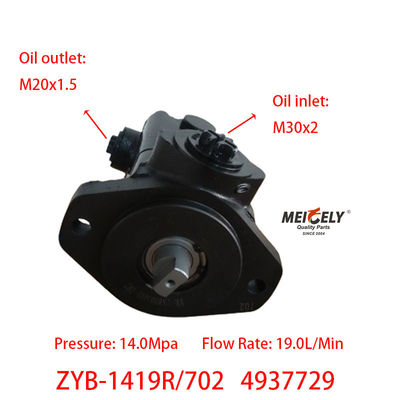 Stock 4937729 Dongfeng Cummins 6BT5.9 Bombas de dirección del motor