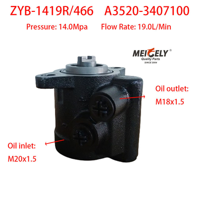 ZYB-1419R/466 Bomba de refuerzo de dirección A3520-3407100 Para YC6108ZLQB