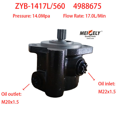 Cummins ISD ISDE 4BT Motor 4988675 Dirección de servicio bomba hidráulica