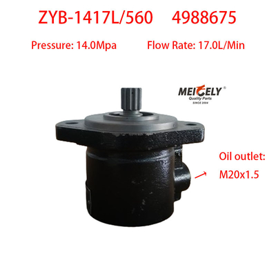 Cummins ISD ISDE 4BT Motor 4988675 Dirección de servicio bomba hidráulica