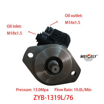 Bomba de refuerzo de dirección ZYB-1319L/76 para Jiefang Dual Axle King