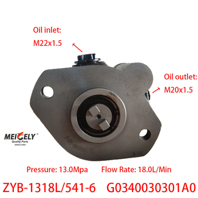 G0340030301A0 Bombas de refuerzo del motor Yuchai y bombas de dirección