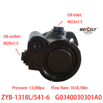 G0340030301A0 Bombas de refuerzo del motor Yuchai y bombas de dirección
