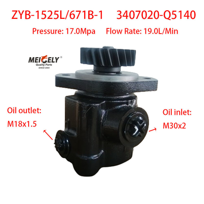La bomba de dirección ZYB-1525L/671B-1 Xichai FAW Qingdao 3407020-Q5140