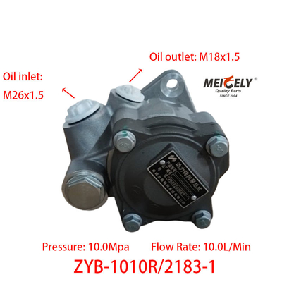 Pampilla de dirección para camión pesado Yunnei ZYB-1010R/2183-1