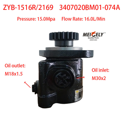SHACMAN F3000 Nuevo motor de Weichai 3407020BM01-074A la bomba de dirección