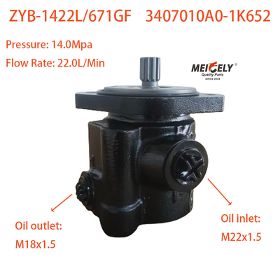Pompas de dirección de potencia para motores diesel Cummins ISDE ZYB-1422L/671GF