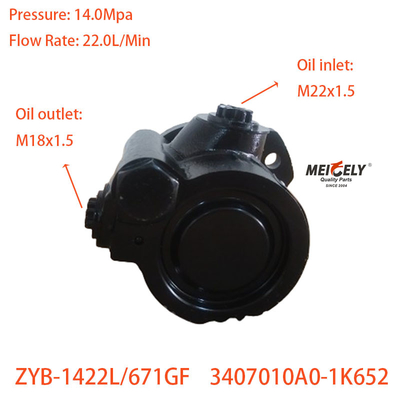 Pompas de dirección de potencia para motores diesel Cummins ISDE ZYB-1422L/671GF