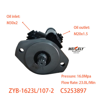 Pumpas de dirección de potencia C5253897 Partes de camiones para motores CUMMINS 6CT