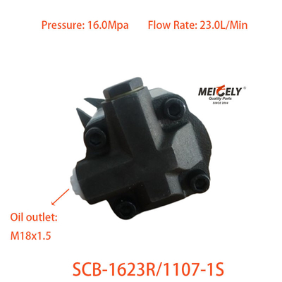 SCB-1623R/1107-1S WD12 Serie 19 Dentes de dirección de la bomba para Weichai
